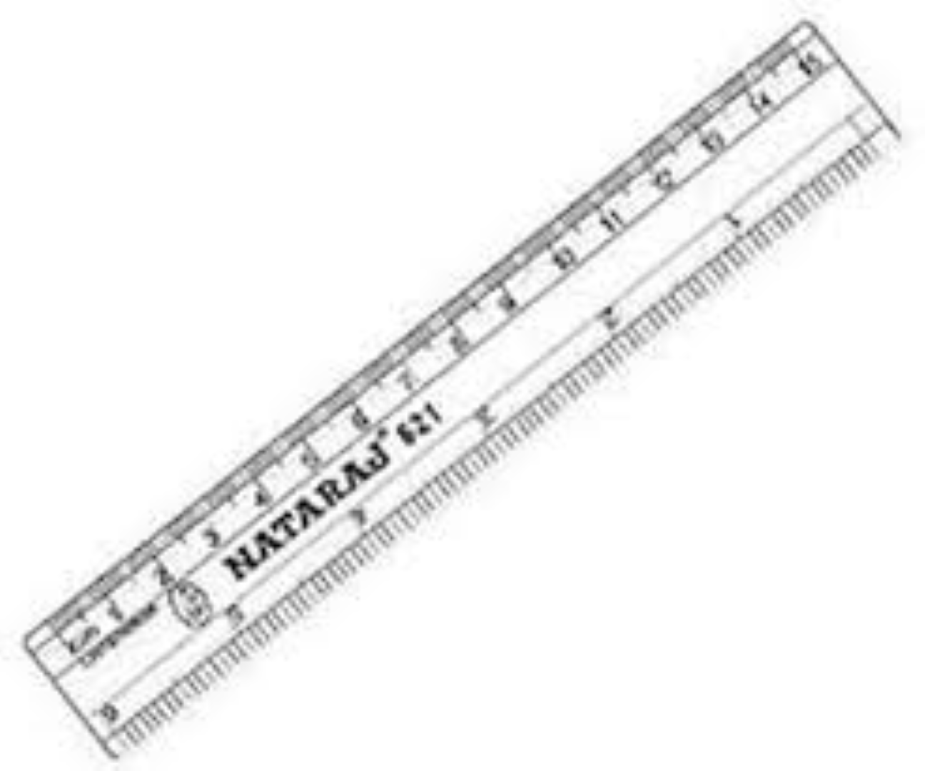 NATARAJ REGULAR SCALE 15CM